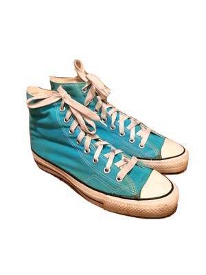 converse blue high cut