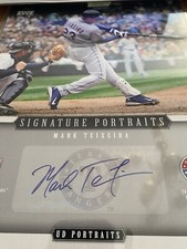 Mark Teixeira Auto 2005 Upper Deck Signature Portraits 8x10 UD Rangers Signed