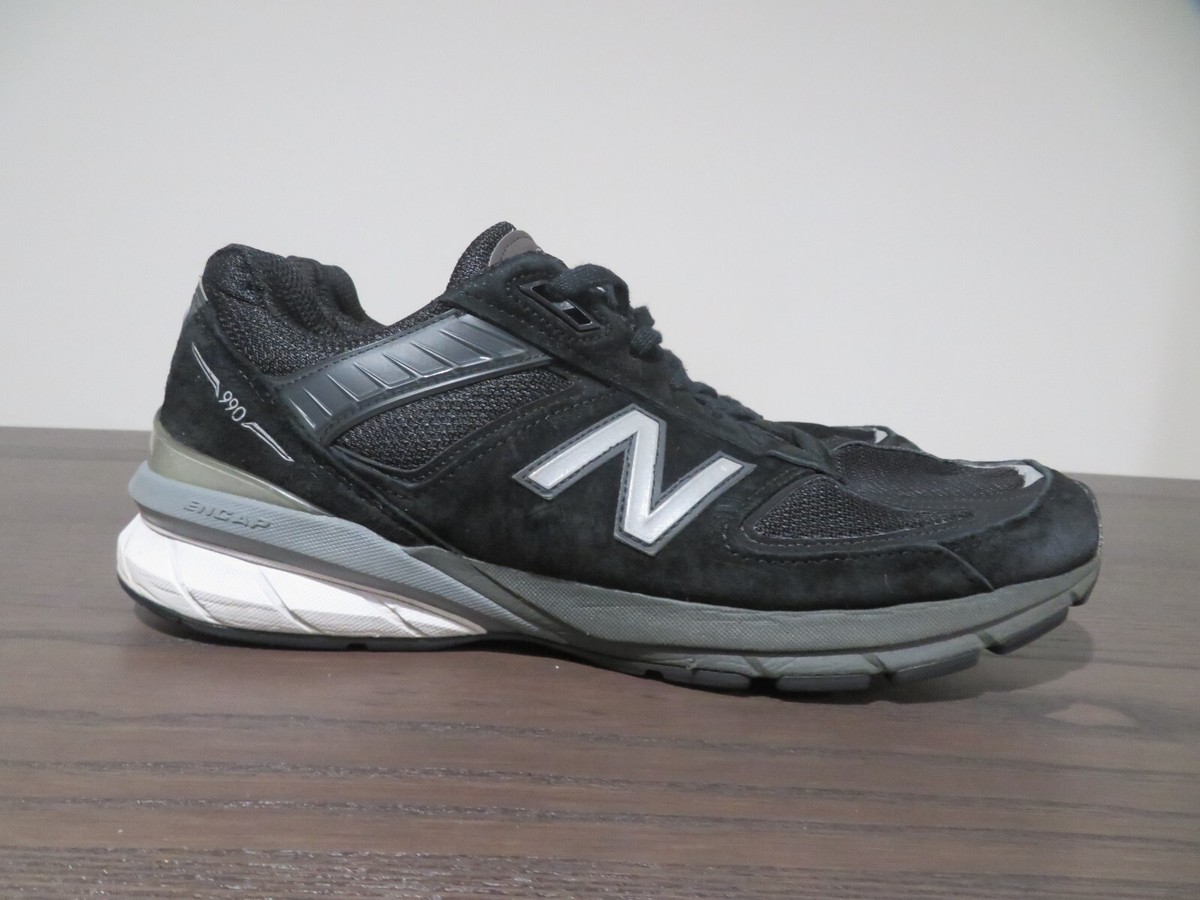 NewBalance M990 BK5（V5） New Balance 990v5 Mens 11 Shoes Black Suede Walking Casual Sneaker