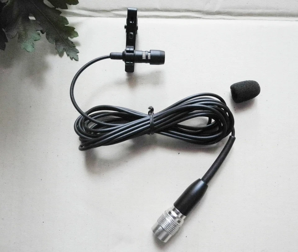NEW Lavalier/Lapel Microphone Mic For Audio-Technica (Hirose 4Pin) - Image 4 of 4
