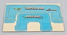 1977 Carrier Strike Game Replacement Parts Torpedo Run and Dogfight Battle Spans