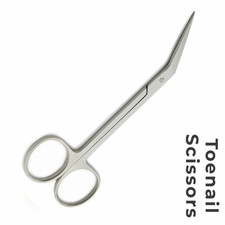 Image of Long Reach TOE NAIL Scissors EXTRA LONG Handle Scissors Pedicure Chiropody CE 6"
