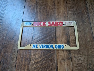 RARE Vintage Dick Sabo Ford Lincoln Mercury Mt. Vernon Ohio