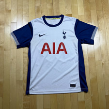 Nike Tottenham Hotspur 2020/21 Home Jersey Men’s M White Navy AIA #27 Dri-FIT