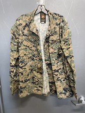 USMC MARPAT Woodland Combat Utility Uniform Blouse MCCUU Size Medium Regular