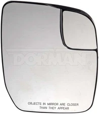 Dorman 56175 Plastic Backed Door Mirror Glass For Select 10-18 Ford Models
