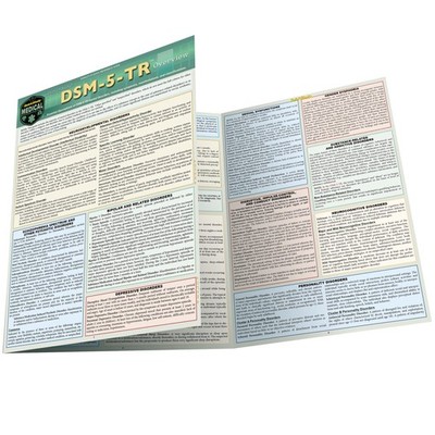 DSM 5 Quick Reference Guide Laminated Mental Health Disorders 6 Page Essentials
