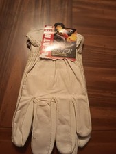 West Chester Grain Cowhide Driver Leather Gloves L Biege 25-1659D 