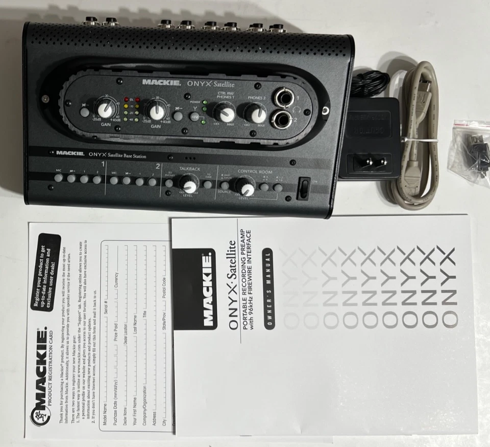 Mackie Onyx Satellite Firewire Recording System - NO Software included - Image 3 of 4