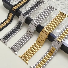 Classic Stainless Steel Strap for Apple Watch Series 11 10 9 8 7 6 5 4 321 Ultra