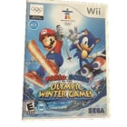 MARIO & SONIC AT THE OLYMPIC WINTER GAMES (WII) DISC + CVR ART - NO CSE - VG