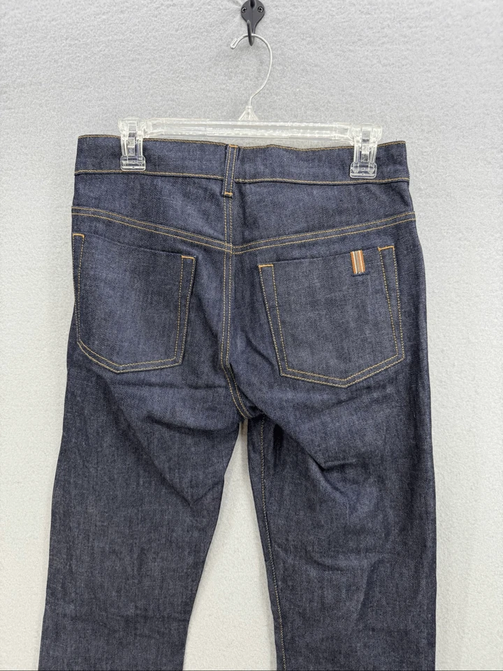 Pantalones de mezclilla de algodón de pierna recta Notify Paris Nobilis Atelier para hombre hechos en Italia talla 3 Foto 3 de 4