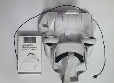 Meta Quest 2 VR Headset (256GB) with left and right