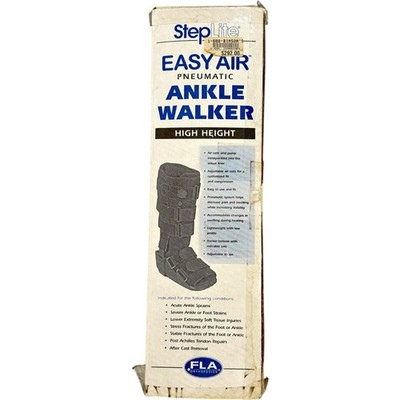 FLA Orthopedics StepLite Easy Air Pneumatic Ankle Walker Boot High Height Size L