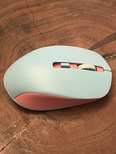 Seenda wireless mouse. Pink and blue. Super cute