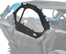 X3 Cab Enclosure Upper Doors, Upgrade Zipper Vent Soft Side Window Compatible wi