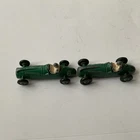 A Pair of Vintage Dinky Toys No.23G  Cooper-Bristol Race Car Green 1950's, VGC.