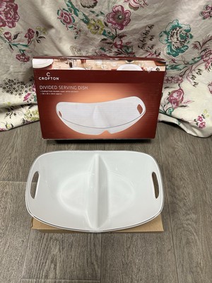 Crofton geteilte Servierschale - 38 x 25 x 10 cm - Neu 