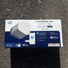Chamberlain Garage Door Opener 1/2 HP Smart Quiet Belt Drive W/ Battery Backup