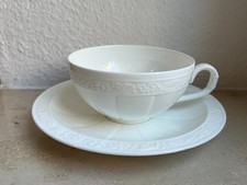 Villeroy & Boch Cameo Weiss Teetasse mit Untertasse Tasse H: ca 5,5 cm MEHR NEU!