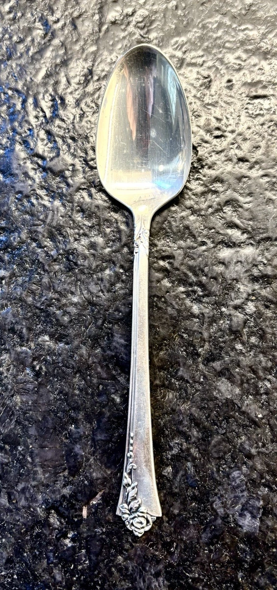 Damask Rose Spoon Antique US Sterling Silver for sale | eBay