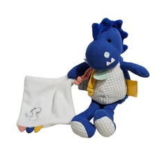 Doudou et Compagnie blue Dinosaur Calinosaure Plush Toy