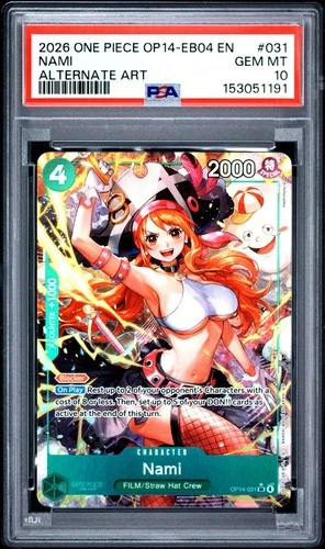 Nami 2026 Nami #OP14 Alt Art