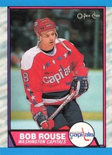Bob Rouse 1989-90 O-Pee-Chee #26 Washington Capitals