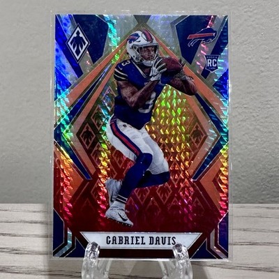 2020 Panini Phoenix #141 Gabriel Gabe Davis Rookie Card RC Fire Burst Bills