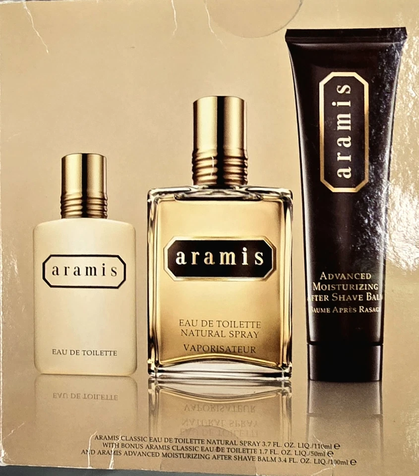 Juego de regalo de 3 piezas ARAMIS Classic de ARAMIS para hombre (fórmula vintage ☆ raro) Foto 4 de 4