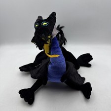 Disney Store Maleficent Dragon Sleeping Beauty Bean Bag Plush Vintage