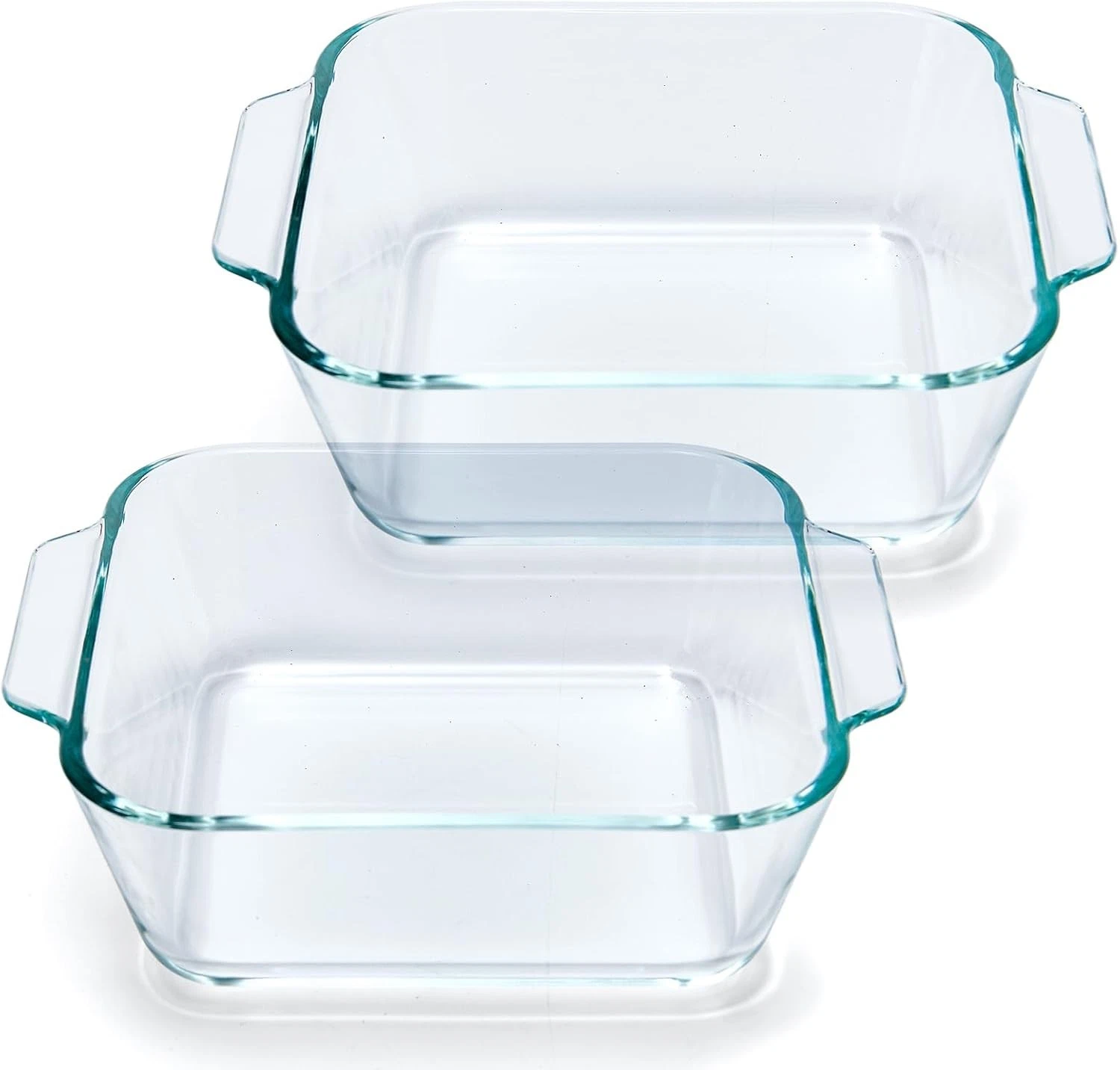 Small Casserole Dishes 2 Pack, 5 Inch Glass Square Baking Small-Square, Clear
Opens in a new window