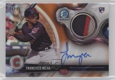 2018 Bowman Chrome Relics Orange Refractor 6/25 Francisco Mejia Auto 1d5q