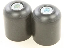 VORTEX BAR END SLIDERS (BLACK) Fits: Kawasaki ZX1000 Ninja ZX-10R,ZX600 Ninja ZX