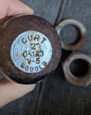 Curt 2 0-1a3 V-5 6000 Lb Capasity Trailor Hitch Ball 2 Inch Ball 1 Inch Shank