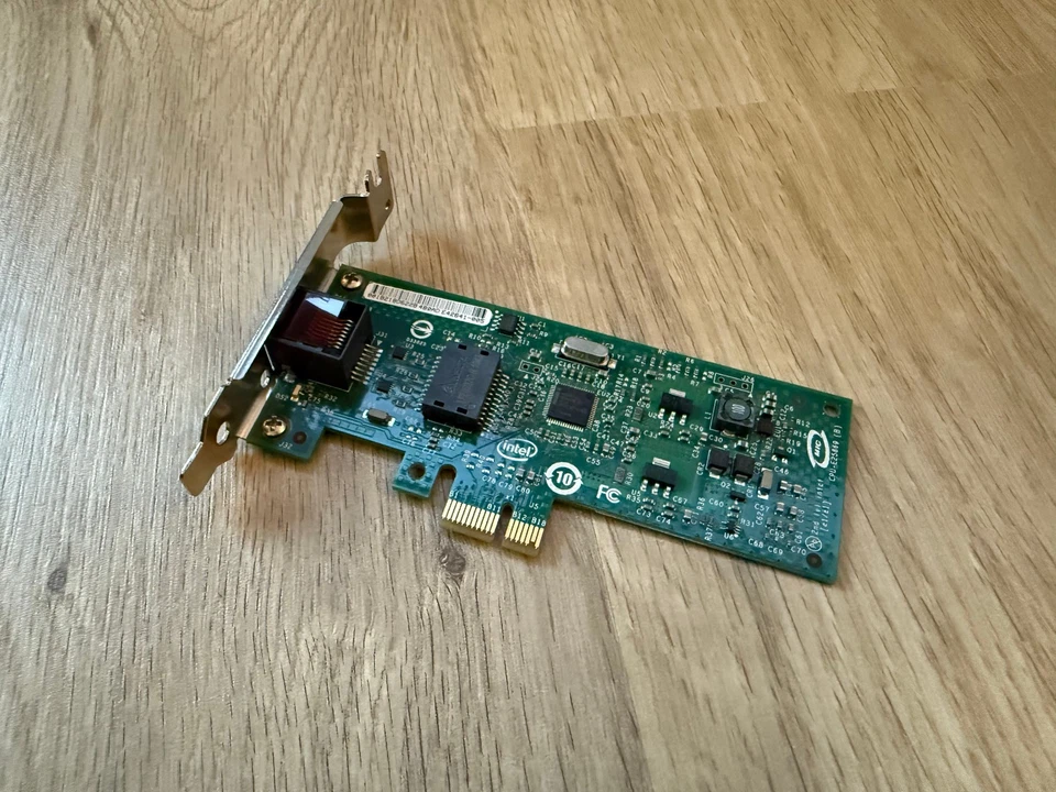 Intel Gigabit Netzwerkkarte 1x RJ-45 LAN PCI-E x1 Low Profile 90367-001