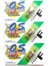 OS O.S. Type F 4 Four Stroke Nitro RC R/C Engine Glow Plug - 3 Pack 71615009