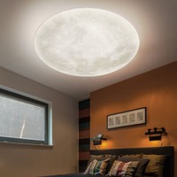 Led Decken Leuchte Mond Lampe Fernbedienung Dimmbar Wohn Ess Zimmer Beleuchtung