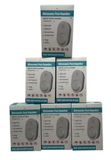 NEW Ultrasonic Repeller Pest & Insect Repeller - 6Pack