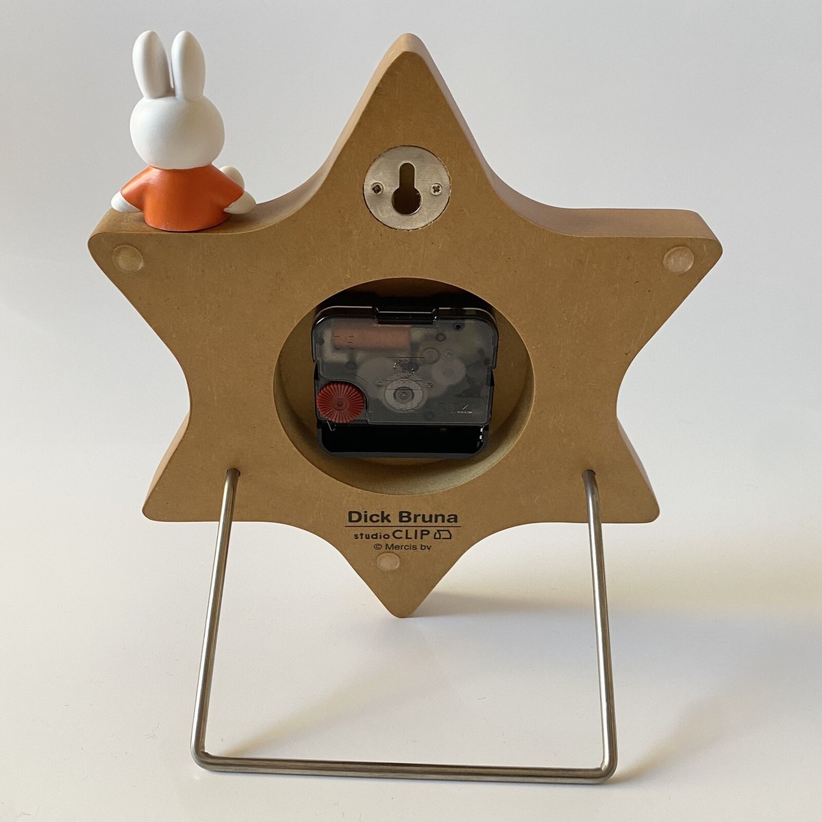 Dick Bruna✖️studio clip wall clock Miffy Figure Star Wood Wall Clock Dick Bruna × studio CLIP Limited