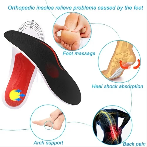 Orthopädische Einlegesohlen Plattfuß Spreizfuß Senkfuß Einlagen für Damen&Herren - Bild 7 von 23