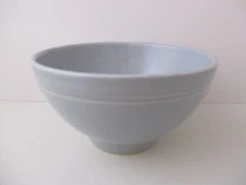 VIETRI VIVA FRESH LIGHT BLUE / GRAY CEREAL BOWL - 6" X 3" -0710D