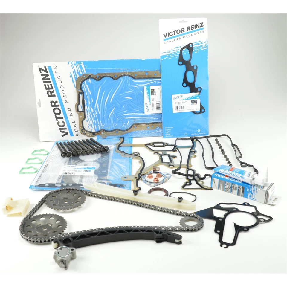 ZYLINDERKOPFDICHTUNG SATZ + STEUERKETTEN Satz OPEL  Z10XEP  (ZYKO-CC-Z10XEP-K)