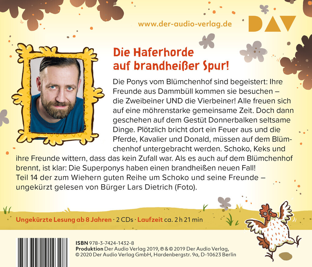 Thumbnail - Die Haferhorde 14: Löschen Galopp | Suza Kolb | 2020 | Deutsch
