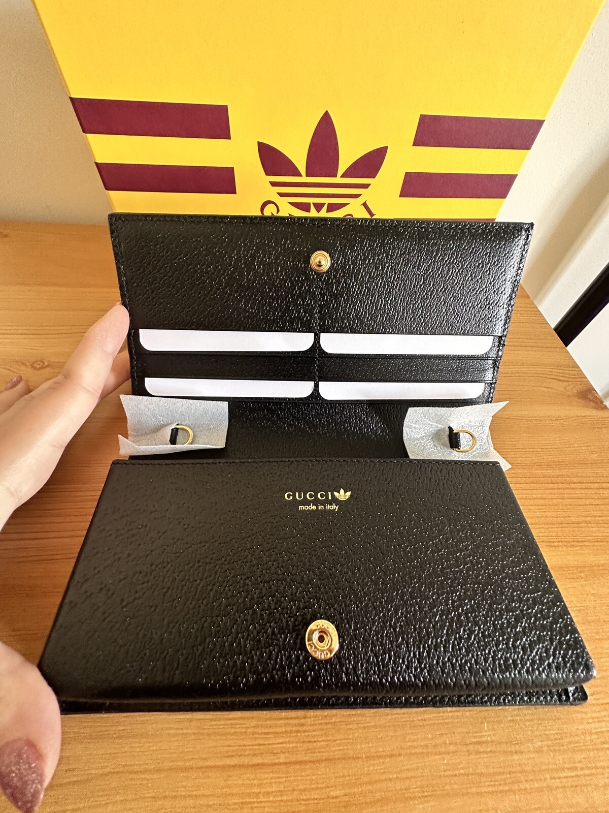 Gucci x Adidas wallet on chain limited edition image 7