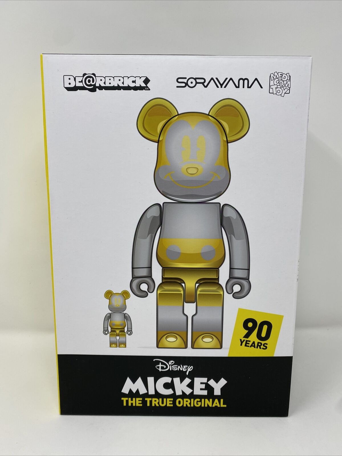 Medicom Be@rbrick Disney x Sorayama 2G Future Mickey Mouse 400% +