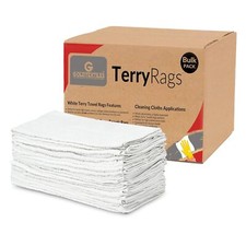 Terry Rag Towel Multiple Use Bulk Pack Of 60 B-Grade Bath Towel Set Cotton Blend