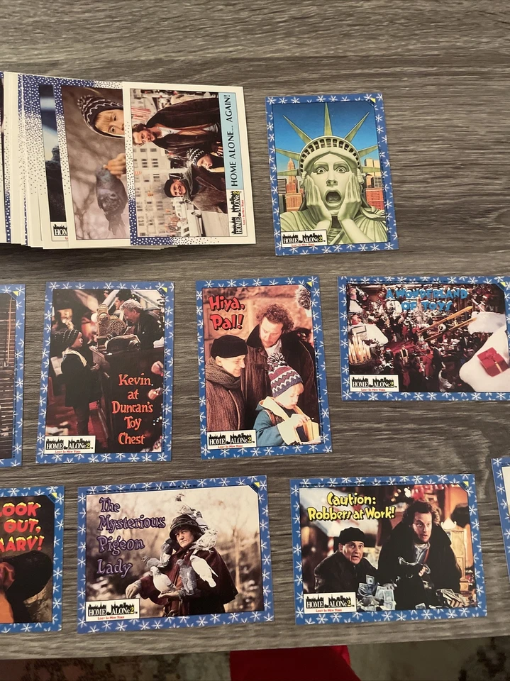 Solo en casa 2: Lost in New York - Juego completo 66 cartas + 11 pegatinas - Topps 1992 Foto 4 de 4
