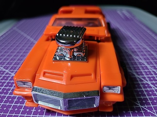 1986 Kenner Mask Stinger GTO Fahrzeug M.A.S.K. Spielzeug orange mit Kette - Bild 6 von 9