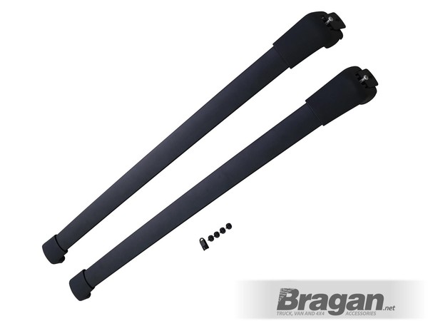Cross Stangen FüR Hyundai Santafe 2015 + 4X4 Auto Oberteil Rack Alu - Schwarz-image